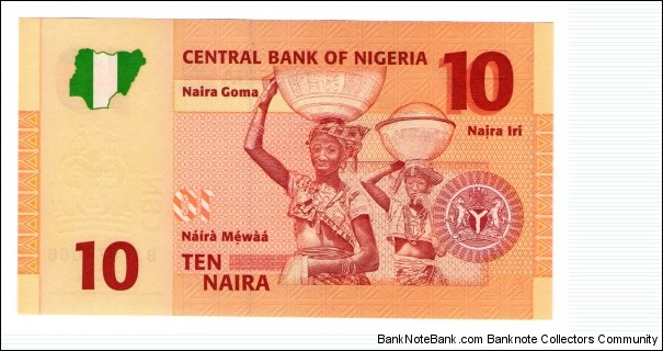 Banknote from Nigeria year 2006