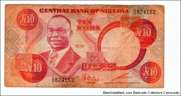 10 Naira Banknote