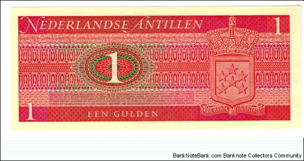 Banknote from Netherlands Antilles year 1970