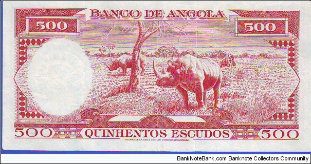 Banknote from Angola year 1970