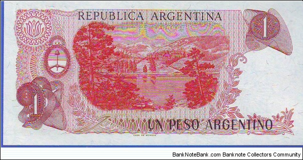 Banknote from Argentina year 1983