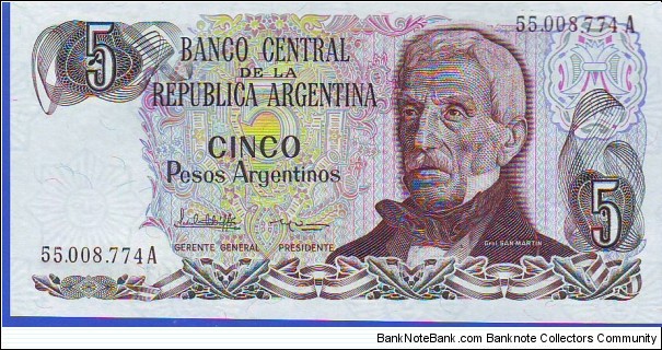  5 Pesos Banknote