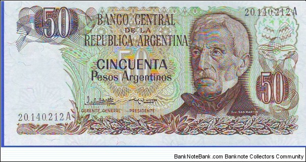  50 Pesos Banknote