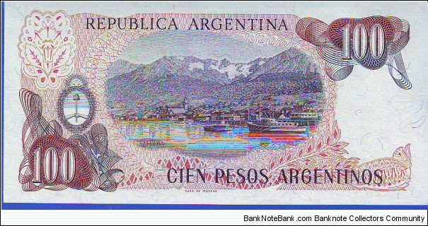 Banknote from Argentina year 1983