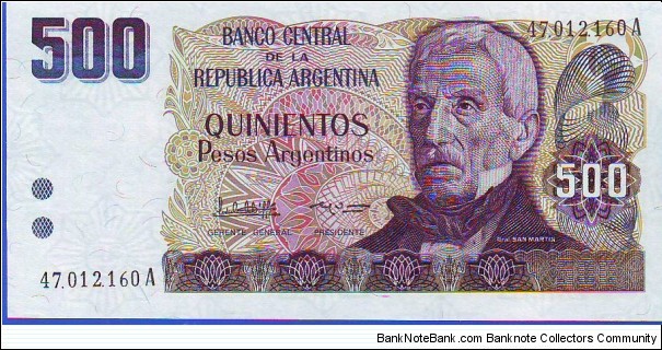  500 Pesos Banknote