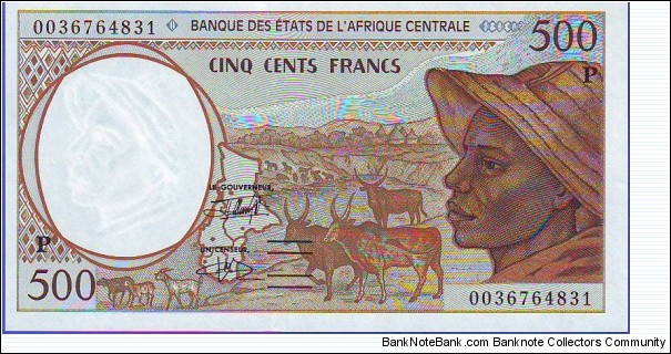  500 Francs Banknote