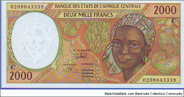  2000 Francs Banknote