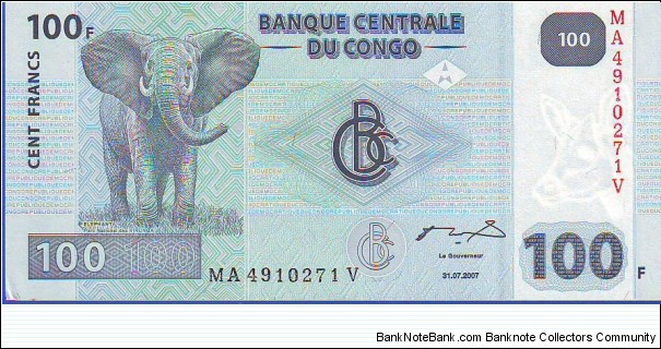  100 Francs Banknote