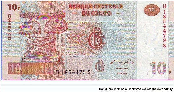  10 Francs Banknote