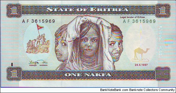  1 Nakfa


 Banknote