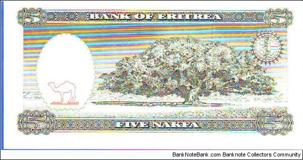 Banknote from Eritrea year 1997