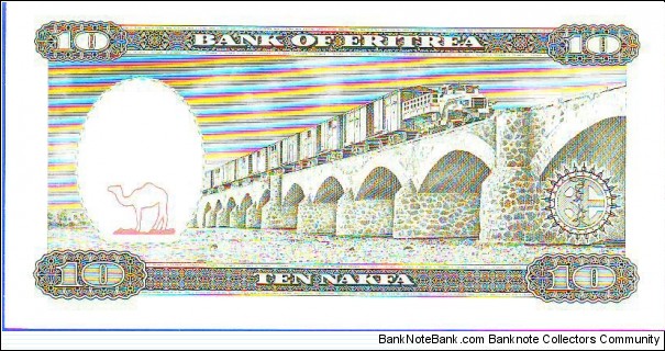 Banknote from Eritrea year 1997