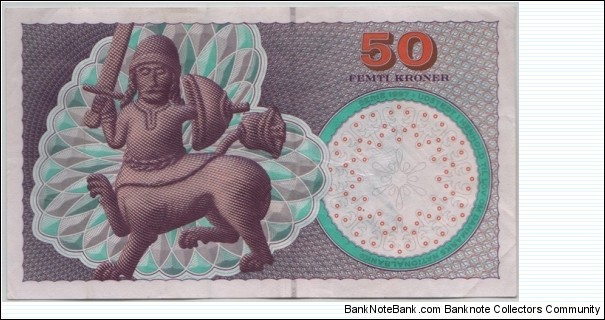 Banknote from Denmark year 1997