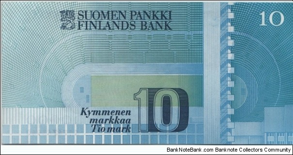 Banknote from Finland year 1986