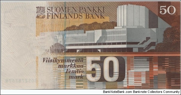 Banknote from Finland year 1986