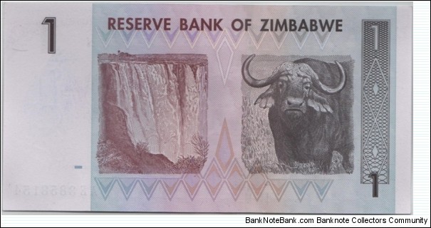 Banknote from Zimbabwe year 2007