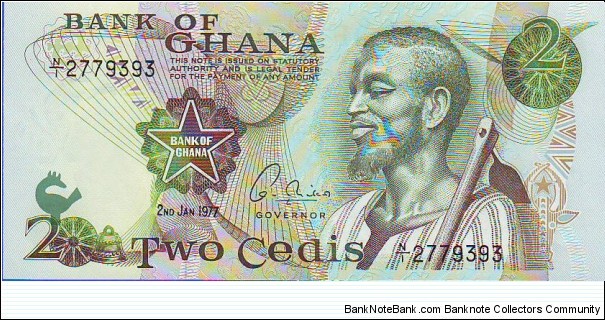  2 Cedis Banknote