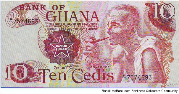  10 Cedis Banknote