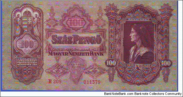  100 Pengo Banknote