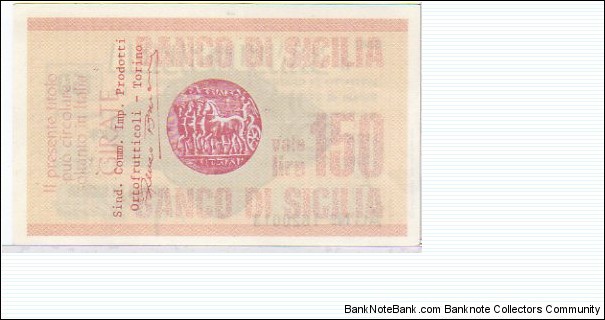 Banknote from Italy year 1977