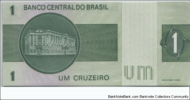 Banknote from Brazil year 1970