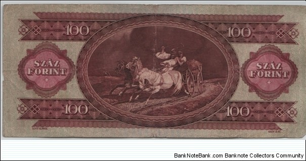 Banknote from Hungary year 1962