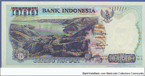  1000 Rupiah Banknote