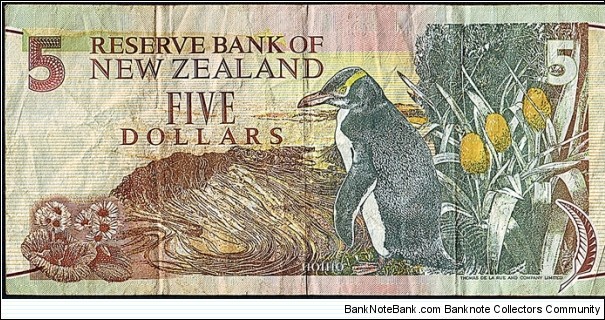 Banknote from New Zealand year 0