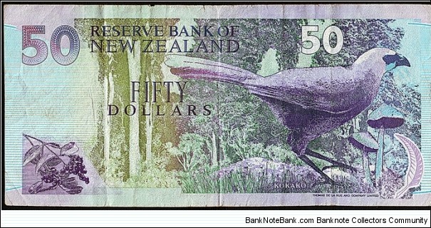 Banknote from New Zealand year 0