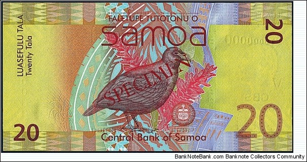 Banknote from Samoa year 0