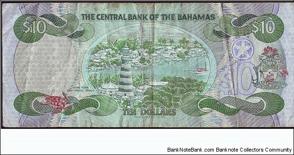 Banknote from Bahamas year 1996