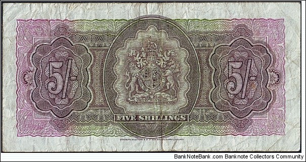 Banknote from Bermuda year 1957