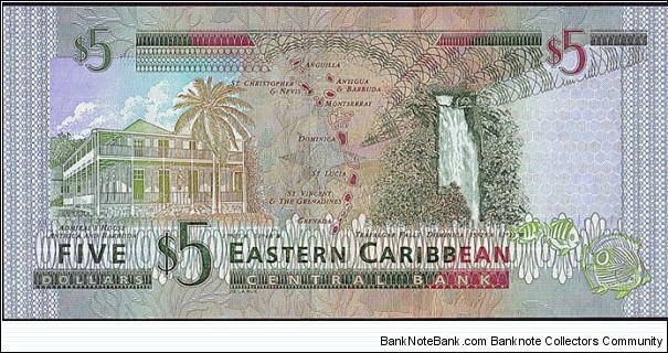 Banknote from Dominica year 0