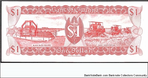 Banknote from Guyana year 0