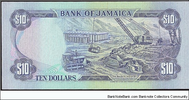 Banknote from Jamaica year 1987