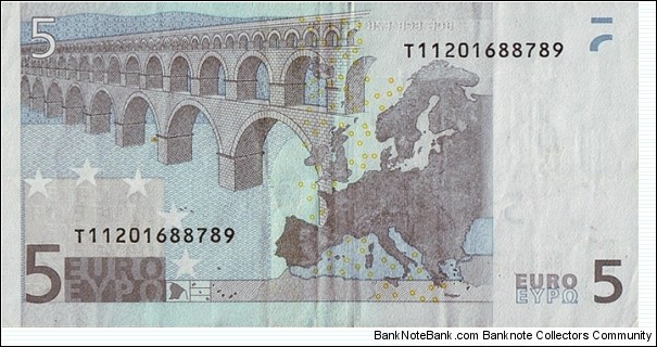 Banknote from Ireland year 2002