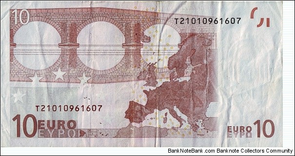 Banknote from Ireland year 2002