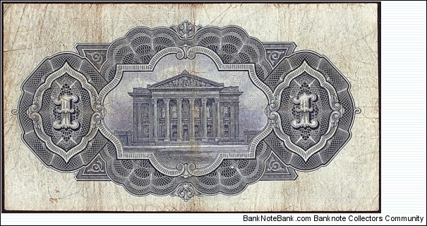 Banknote from Scotland year 1937