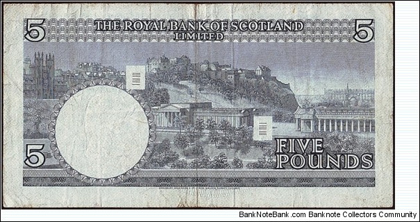 Banknote from Scotland year 1969