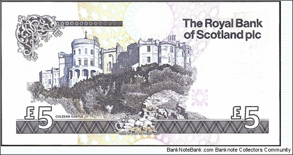 Banknote from Scotland year 2005