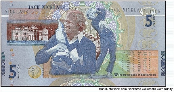 Banknote from Scotland year 2005