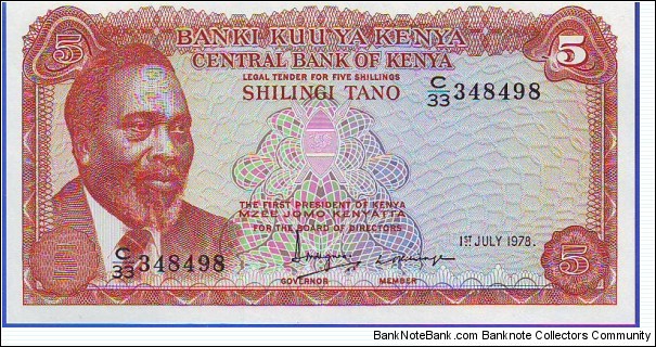  5 Shillings Banknote