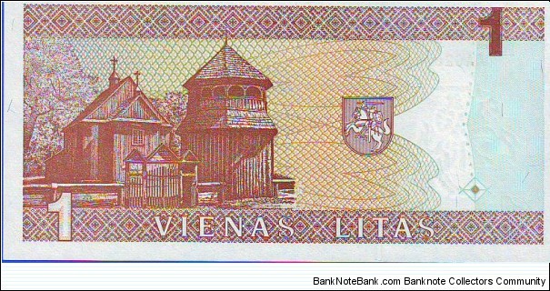 Banknote from Lithuania year 1994