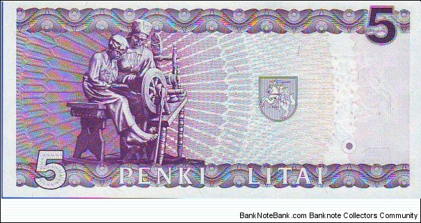 Banknote from Lithuania year 1994
