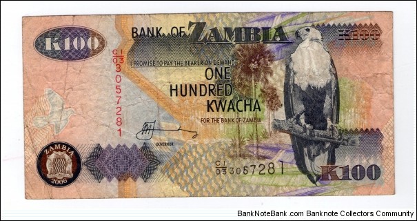 100 Kwacha Banknote