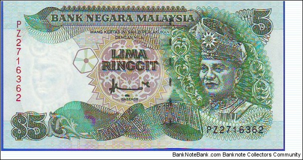  5 Ringgit Banknote