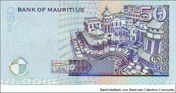 Banknote from Mauritius year 2001