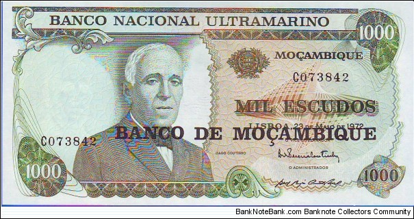  1000 Escudos Banknote