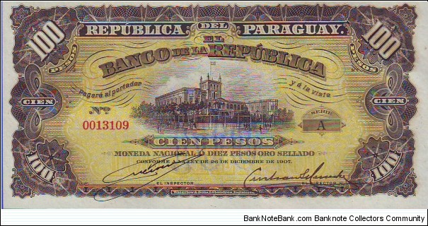  100 Pesos Banknote