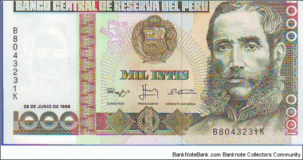  1000 Intas Banknote